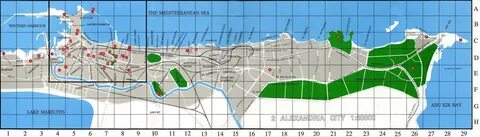 Александрия египет на карте