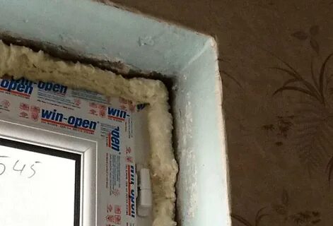 После установки окон что делать