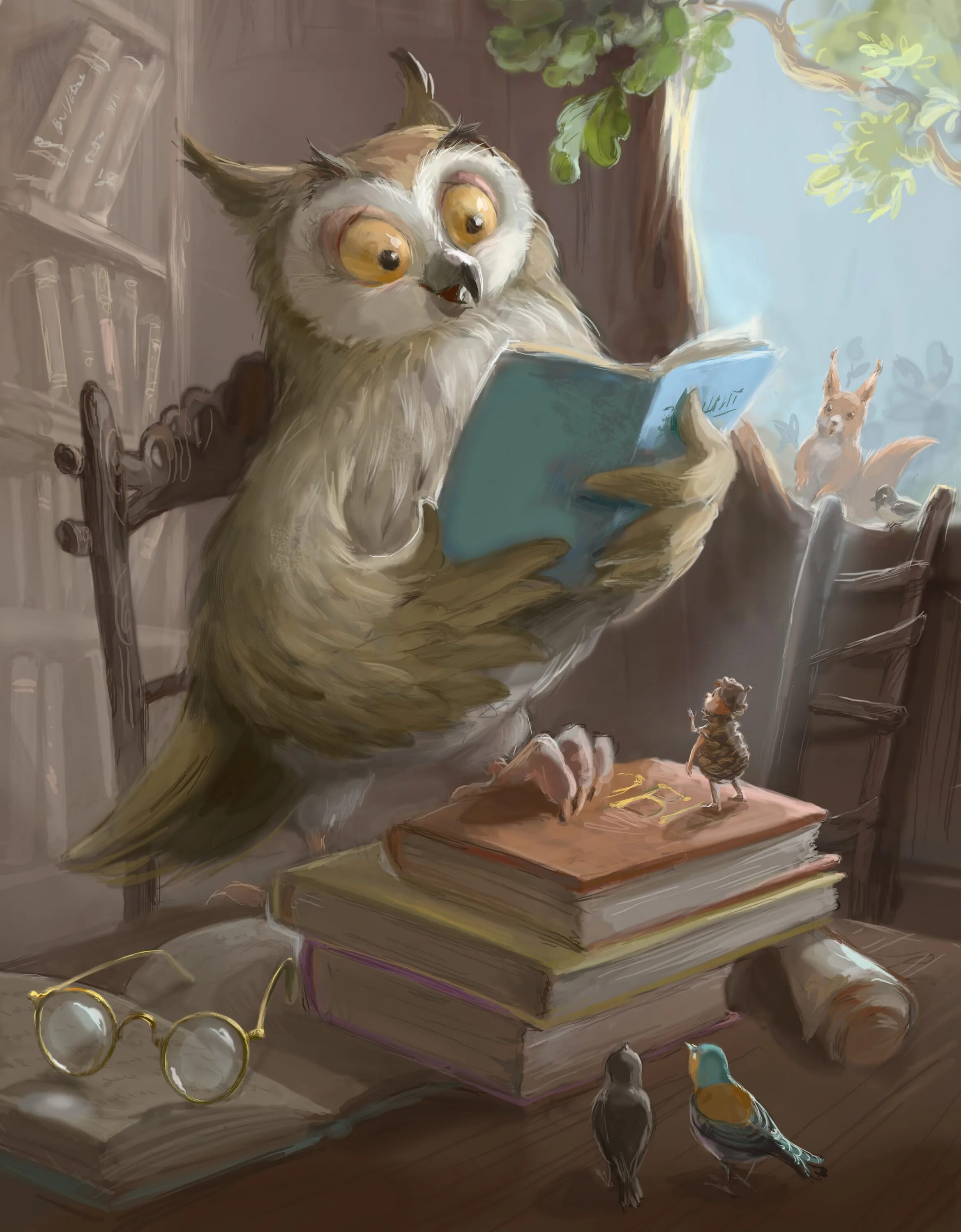 Сова с книгой картинки. Мудрая сова. сова с книгой. сова с книжкой. сказочная сова.