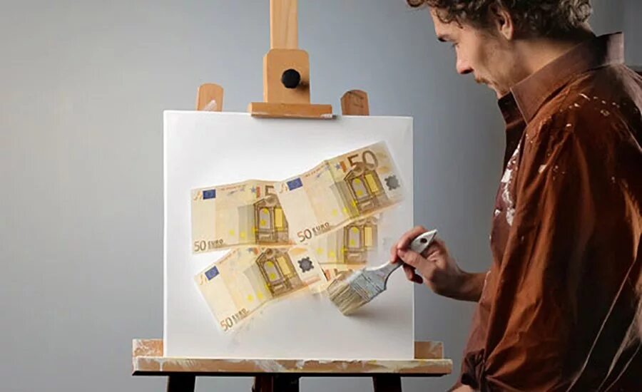 Sold art. Искусство и деньги. Творчество и деньги. Картина деньги. Художник и деньги.