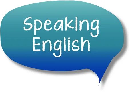 English speaking in use