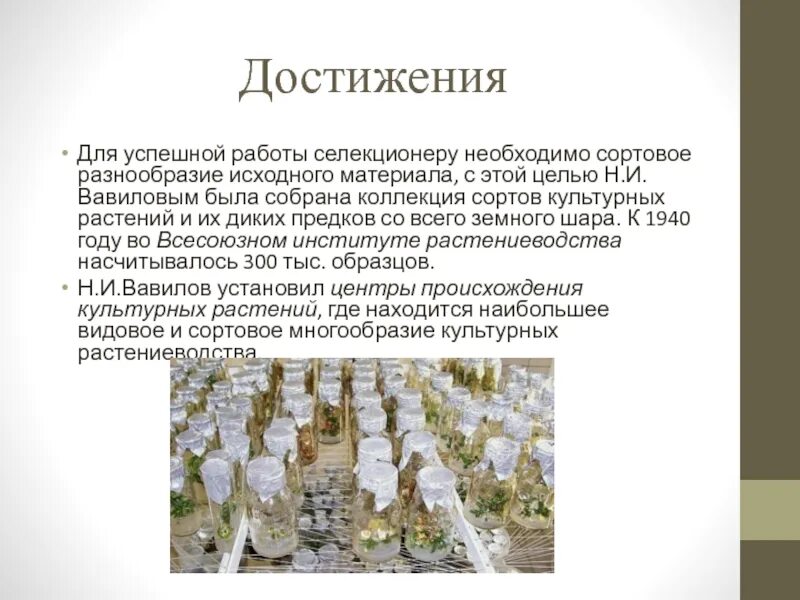 Какая наука изучает сортовое разнообразие