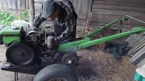 Китайский мотоблок видео