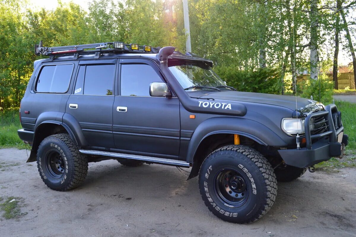 Ленд крузер 80 бу купить. Лэнд Крузер 80. Toyota Land Cruiser 80. Ленд Крузер 80 черный. Land Cruiser 80 1994.