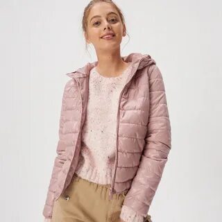 Куртки стеганые розовые
