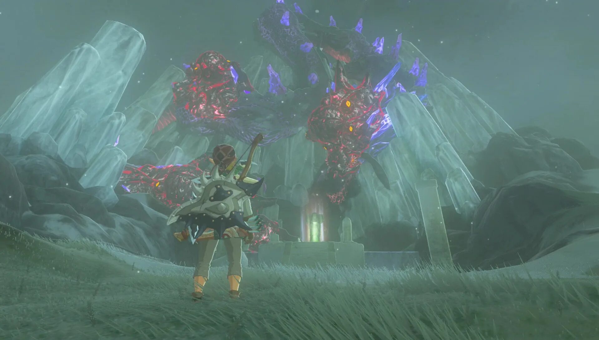 Zelda страж. Бедствие Ганон Зельда. Зельда Ганон дракон. Чудо трюфель Зельда. Ганон Breath of the Wild.