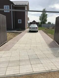 Брусчатка под автомобиль