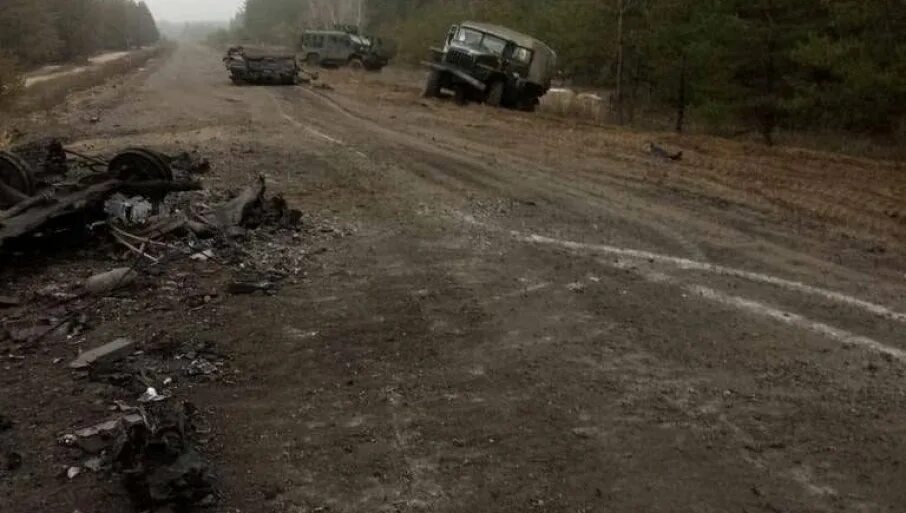 Расстреляли российскую колонну