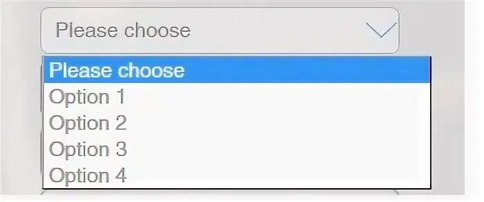 Select placeholder