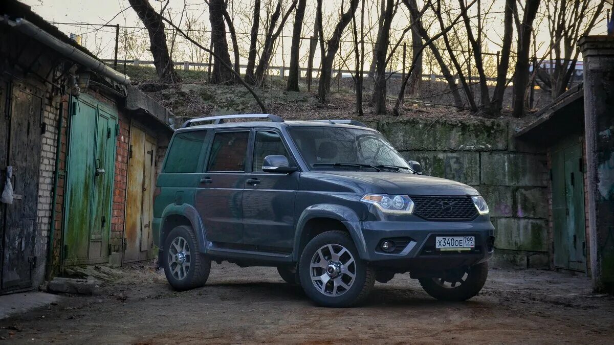 Тест драйв УАЗ. UAZ Test Skin.