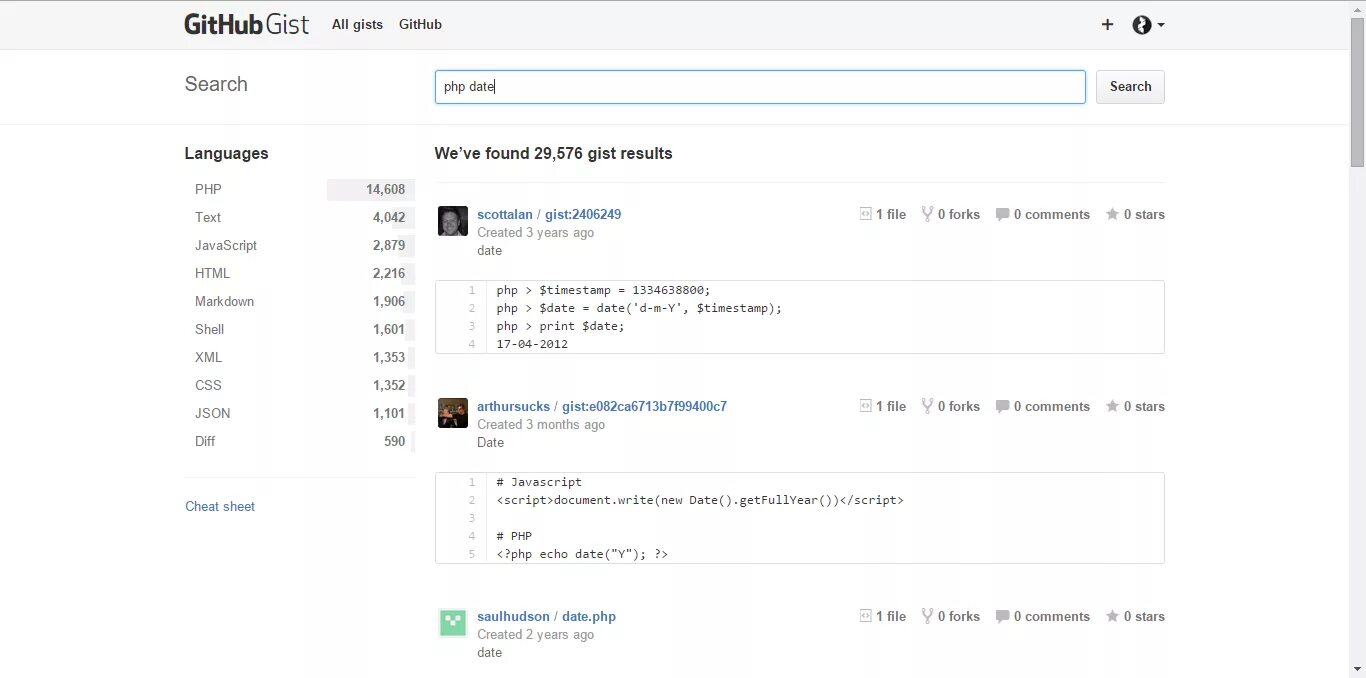 GITHUB Gist. GITHUB Интерфейс. GITHUB особенности. Старый вид GITHUB.