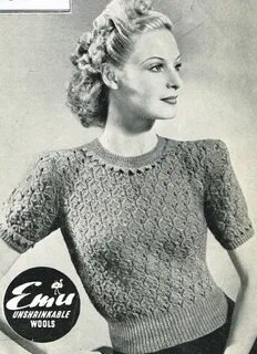 Vintage knitting