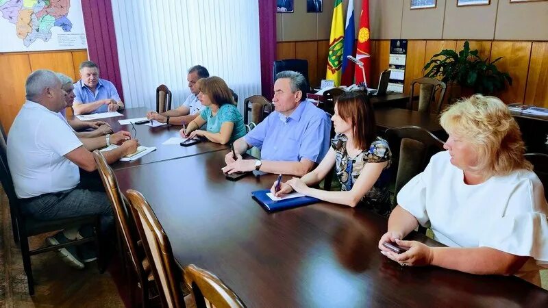 ходе встречи обсудили