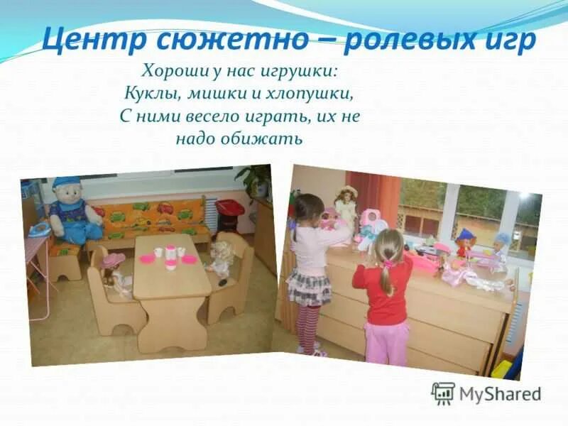 Тест сюжетно ролевой игры