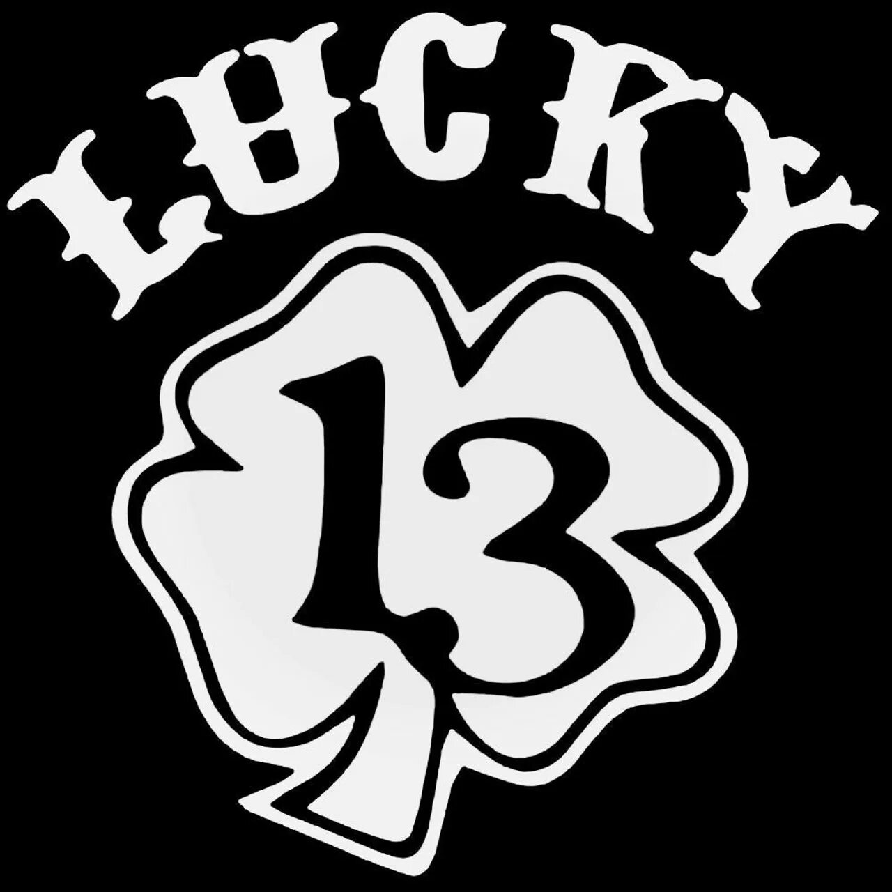 Картинка 13. Наклейка Lucky 13. Число 13. Lucky 13 Клевер. Наклейка число 13.