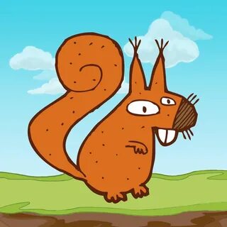 Jumping Squirrel icon.