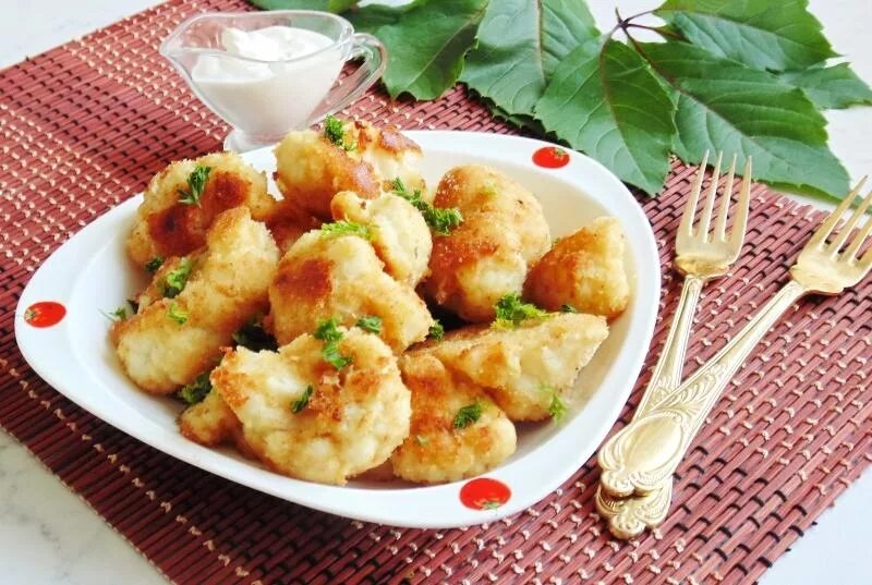 Как пожарить цветную