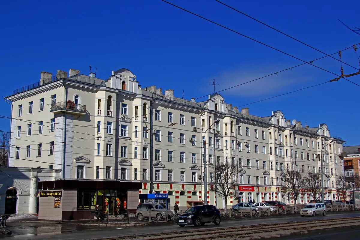 Kazan, Dekabristov st house 115. Apartment house
