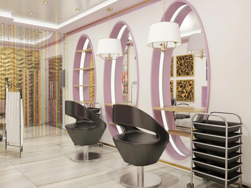 Что нужно чтобы открыть салон красоты. Интерьер парикмахерского зала. Салон красоты ботаник. Парикмахерский зал. План эконом парикмахерской.