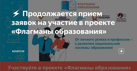 Флагманы образования положение