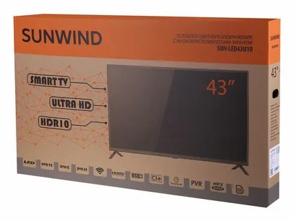 Телевизор sunwind sun led55xu401
