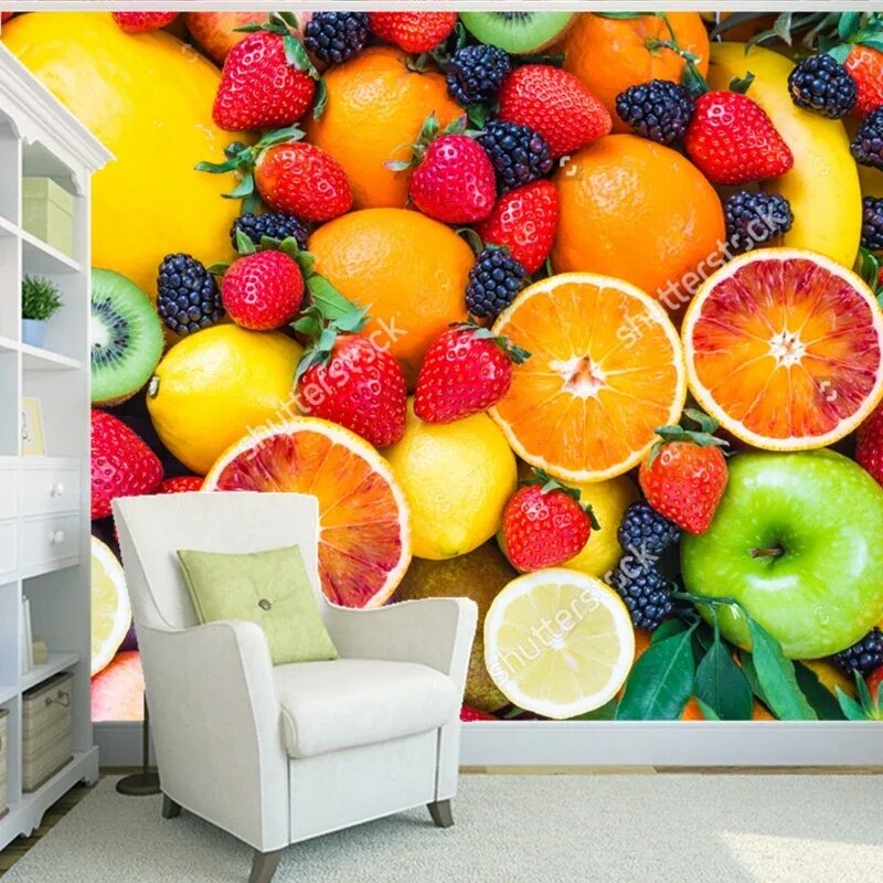 Фруктовый дом 3 3. Фотообои фрукты на кухню. Фрукты на кухне. Фрукты в интерьере. Фреска на стену кухня фрукты.