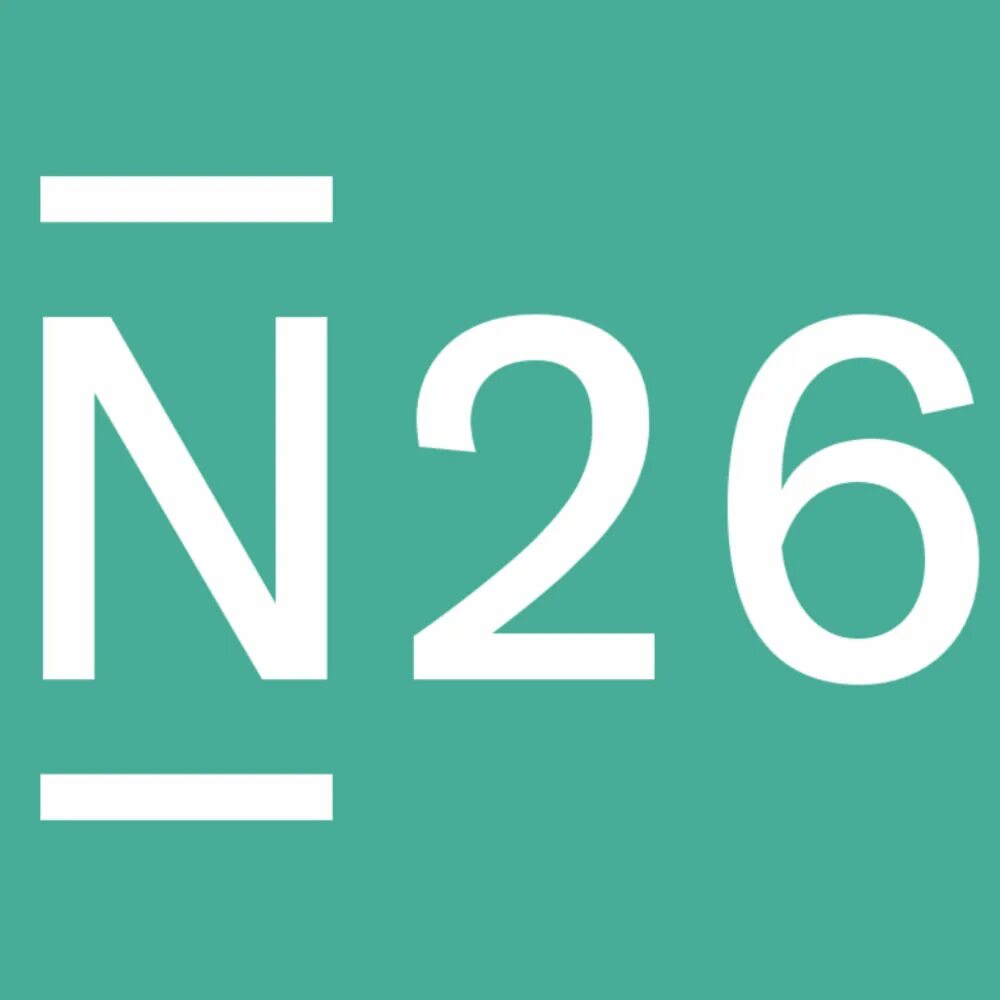 Банк 26. N26. 26 Logo. N26 Bank. ТК 26 лого.
