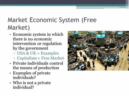 Economy system
