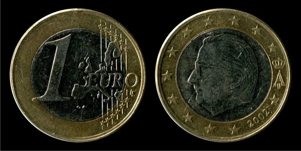 Монета 1 евро Бельгия. Монета 1 евро 2002. 1 Евро Бельгия 1999. Ценные монеты евро 2002 года. 1 в евро можно