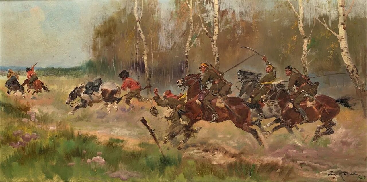 Ежи Коссак битва под Кутно. Войцех Коссак кавалерия. Ежи Коссак битва под Кутно в 1939 г. Ежи Коссак, картина "битва под Кутно". Кавалерия против танков