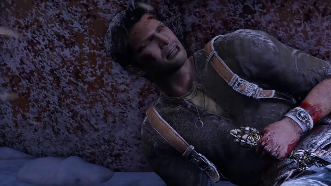 Нейтан Дрейк ранен Uncharted 2. Нейтан Дрейк коспле1. Раненый стена