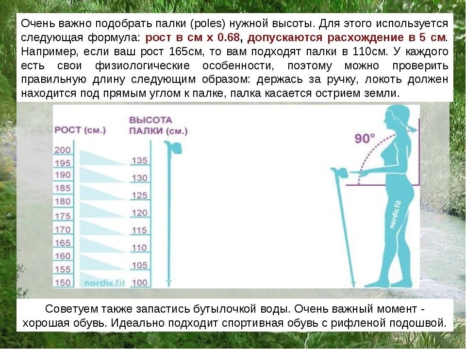 Какой длины палки для скандинавской ходьбы. Таблица для выбора палок для скандинавской ходьбы. Палки для скандинавской ходьбы таблица роста. Таблица длины палок для скандинавской ходьбы и роста человека. Палки для скандинавской ходьбы подобрать по росту.