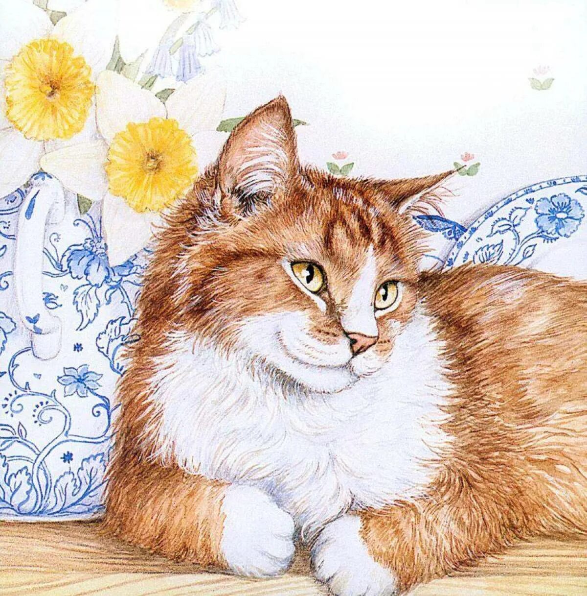 Рисование кошечку. Дебби Кук кошки картины. Художник Debbie Cook кошки. Кошка рисунок. АТ рисунок.