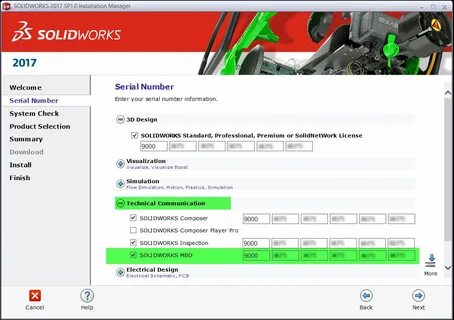 Solidworks ключ