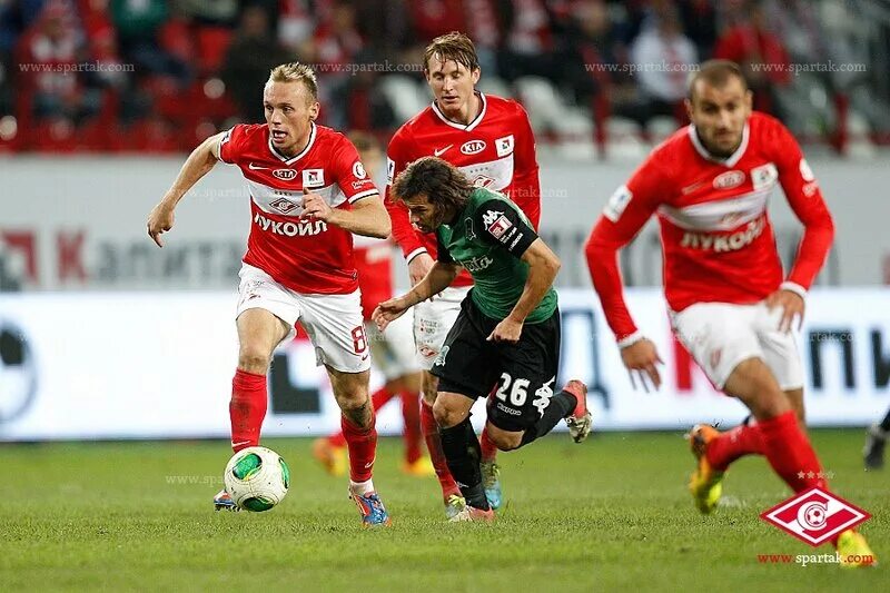 Www spartak. Футболисты Спартака 2013.