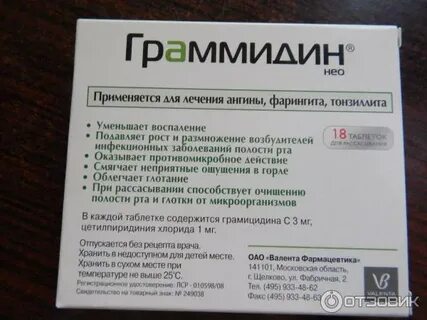 Граммидин инструкция по применению аналоги