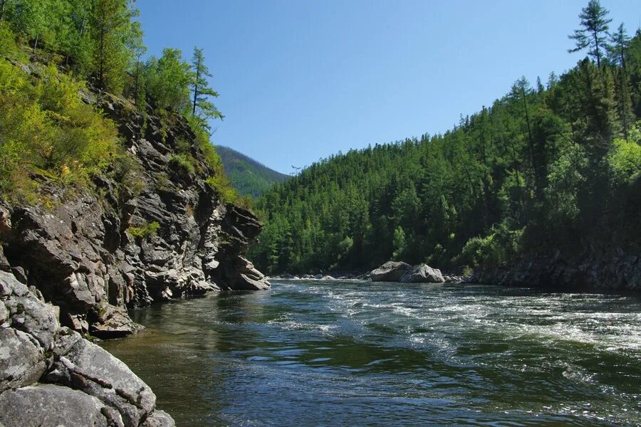 Улан удэ расположен на реке