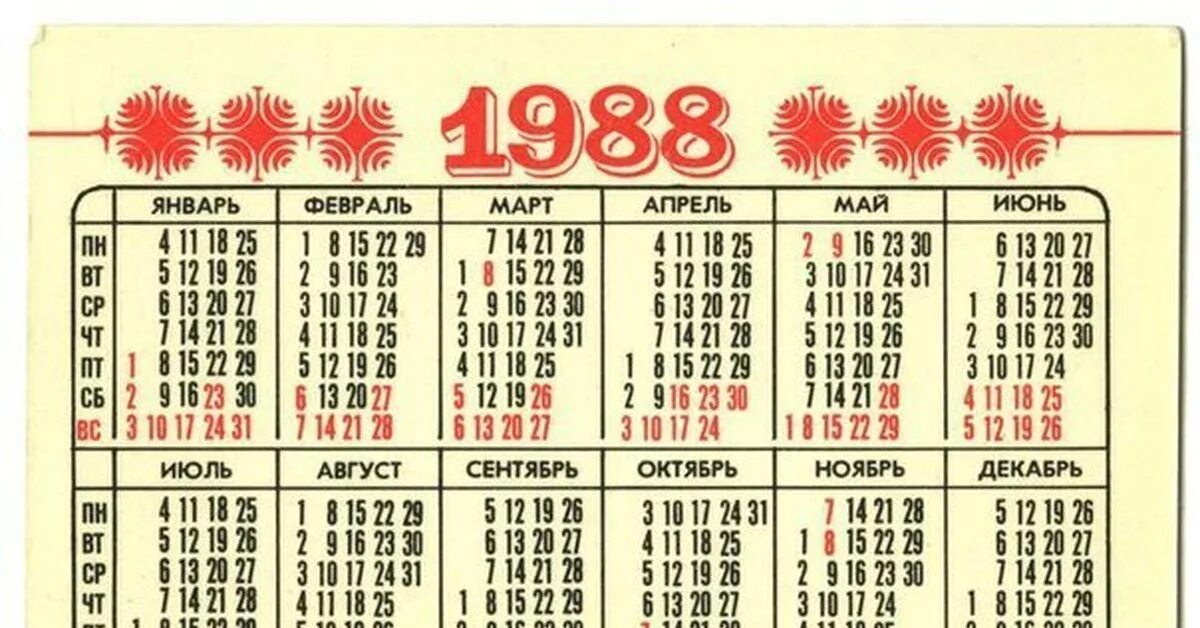 И 26 5 88. Календарь 1988г по месяцам. Календарь 1988 года по месяцам. 1988 Год календарь на 1988 год. Производственный календарь 1988.