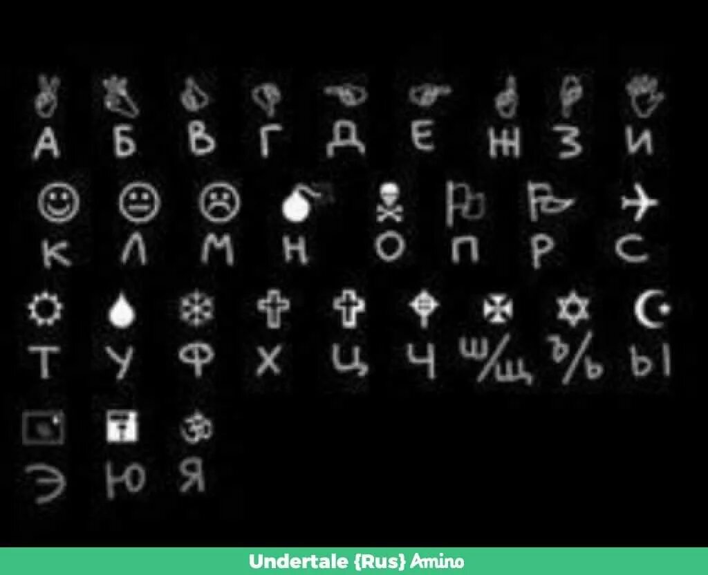 Шрифт гастера. Undertale язык Гастера. Язык Гастера на русском. Язык жестов Гастера.