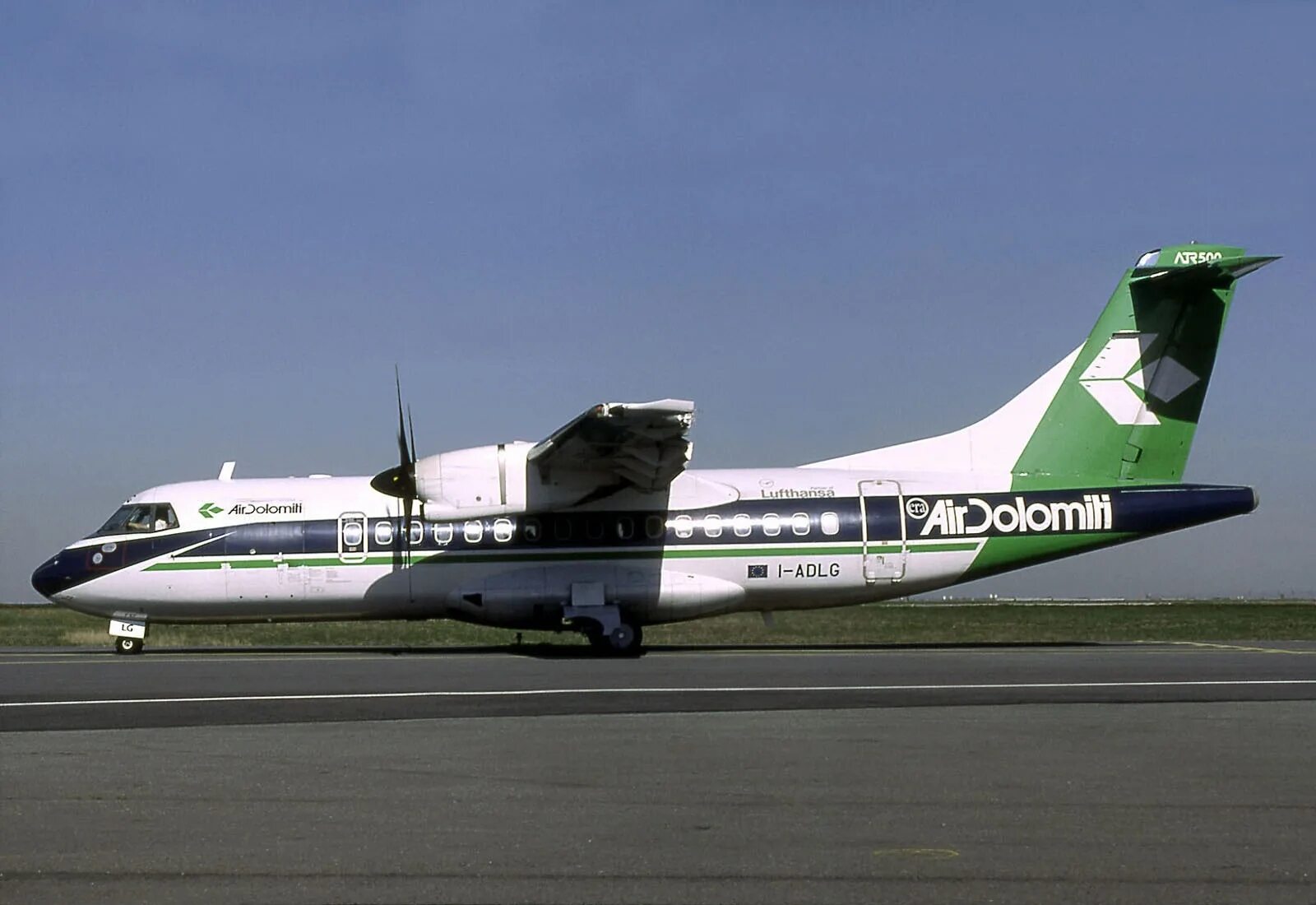 Аир 42. ATR-42 Air Dolomiti. АТР 42-500 трап.