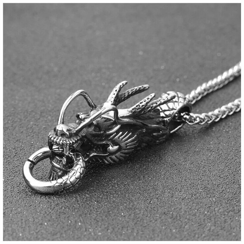 интересные мужские кулоны. кулон дракон серебро. кулон дракон. кулон мужской дракон. подвеска на цепь мужская.