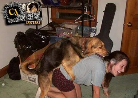 Dogs humping teens.