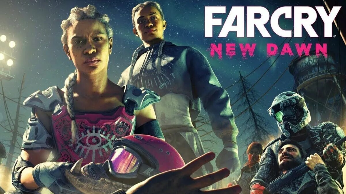 Far Cry New Dawn обложка. Фаркрай Нью давн геймплей. Far Cry 5 New Dawn 2.