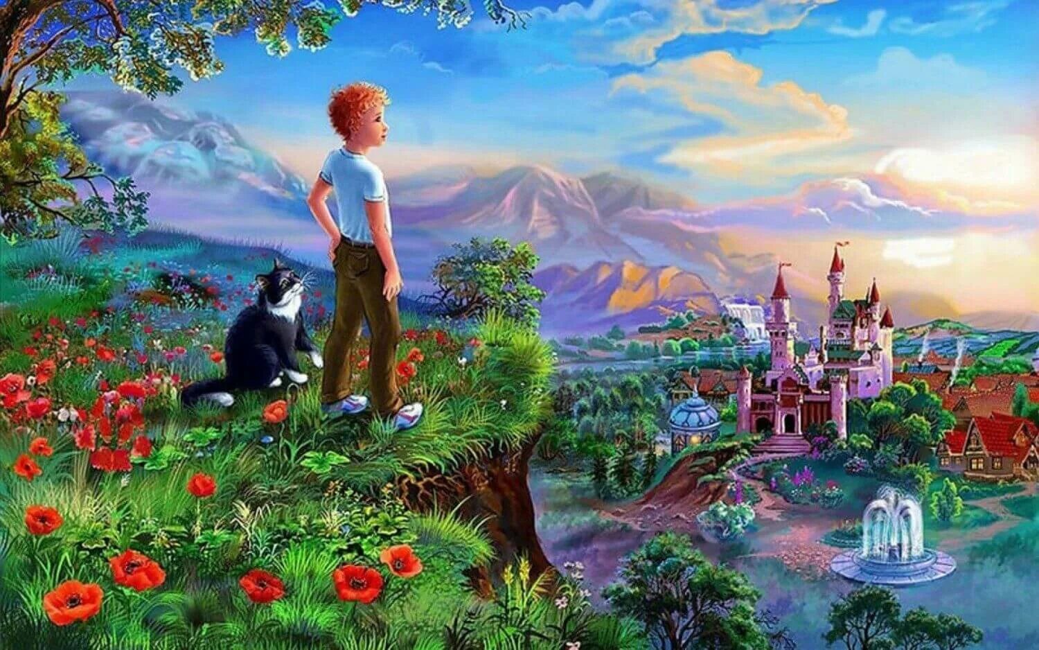 Путешествие в сказочную страну детства. Сказочная Страна. Сказочный мир. Сказочный мир для детей.