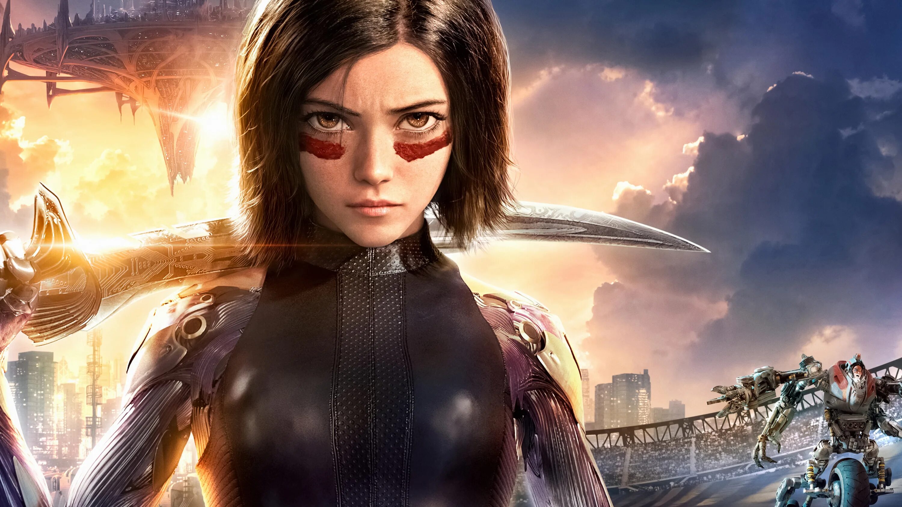 Фантастические компьютерные игры. Алита: боевой ангел. Alita Battle Angel 2019. Алита боевой ангел 2018 Постер.