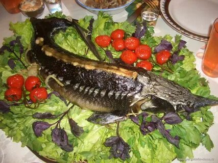 Севрюжина с хреном