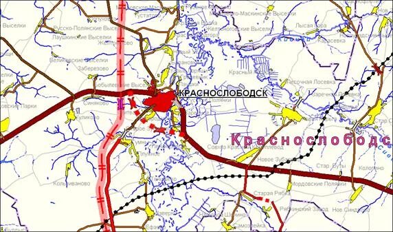 Краснослободск доехать. Карта жд путей мордовии. план краснослободск мордовия. ковылкино на карте.