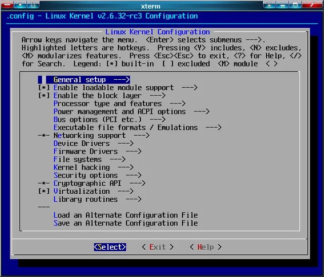 Linux kernel drivers. Xconfig. ядро linux. menuconfig. make linux-menuconfig.