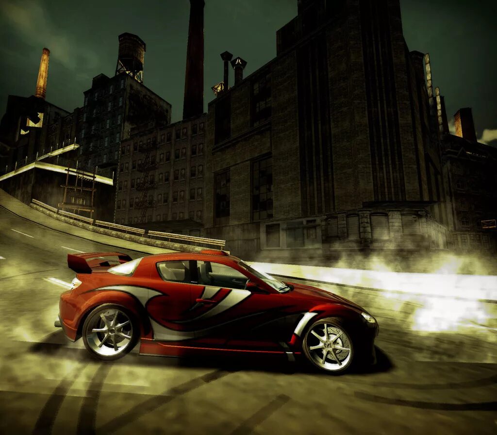 Nfs most wanted mobile 2005. Из need for Speed most wanted 2005. Игра NFS most wanted 2005. NFS MW Mazda RX 8. Need for Speed мост вантед.