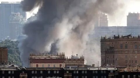 Пожар москва и московская